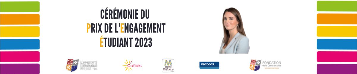 cérémonie du prix de l'engagement étudiant 2023